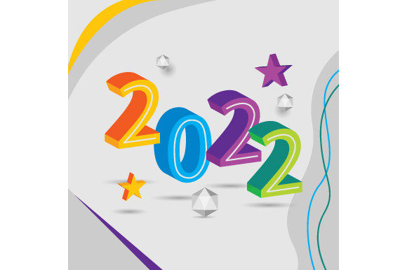 3d Colorful 2022 Design Vector: What to Check Before You Download or Apply It