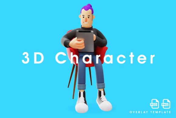 3D Cool Man Design with a Tablet: Transform Your Creative Workflow