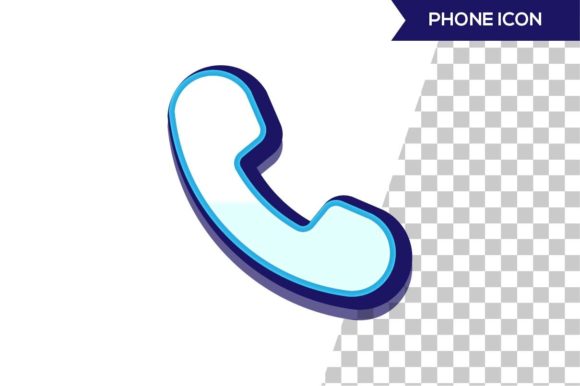 3D Phone Icon Design for Modern Creators