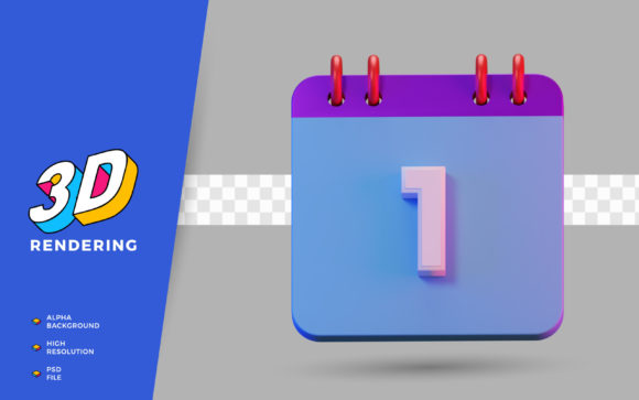 3D Render Symbol Design for Modern Branding