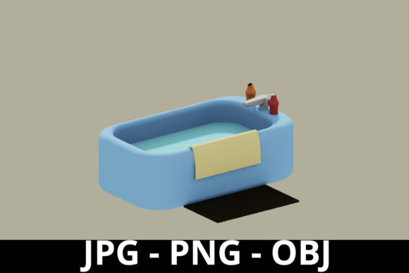 3D Rendering Bathtub Perfect for Design: A Practical Evaluation