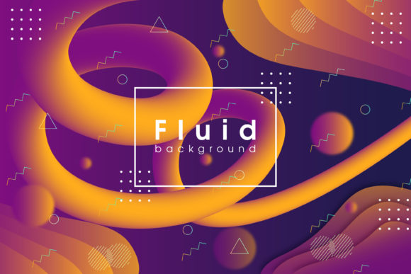 Background Design with 3D Fluid Shape: A Practical Approach to Modern Visual Storytelling