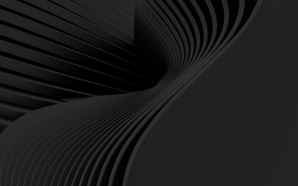 Black Wave Abstract Background for Bold Designs