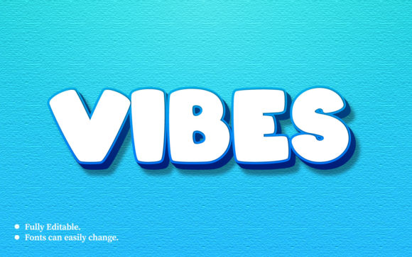 Bringing Depth to Typography: Mastering the Vibes 3D Text Effect Design Template