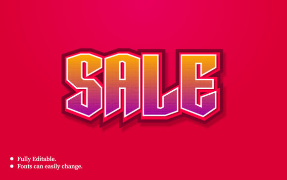 Choosing the Right Sale 3D Text Effect Design Template for Your Project