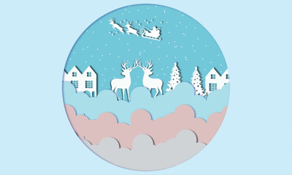 Christmas Town SVG Brings Festive Design to Life for Crafters, Small Shops, and Digital Creators