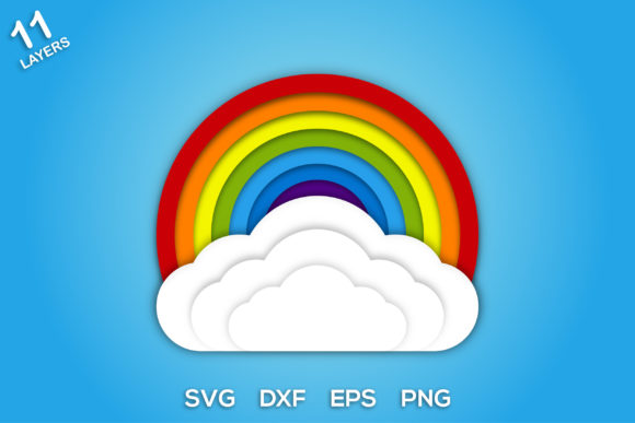 Colorful 3D Rainbow SVG Design Guide
