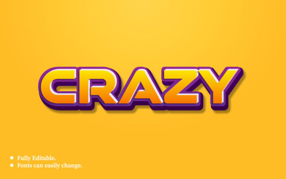 Crazy 3D Text Effect Design Template: A Practical Evaluation for Designers