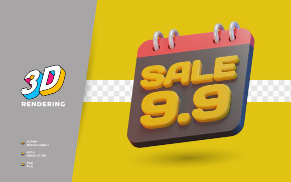 Designing Visual Impact for 9.9 Sale