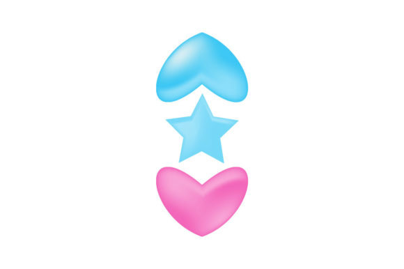 Evaluating Love and Stars 3d Color Vector Design for Your Creative Projects