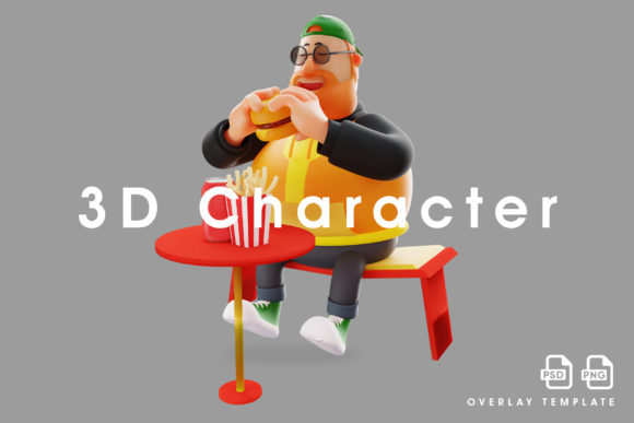 Evaluating the 3D Fat Male Design Eating a Burger: Uses, Benefits, and Considerations