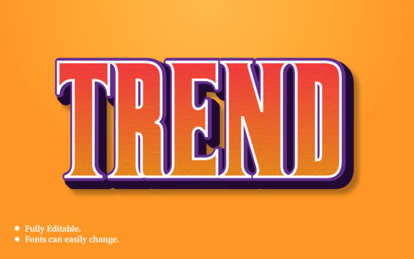 Evaluating the Trend 3D Text Effect Design Template for Your Projects