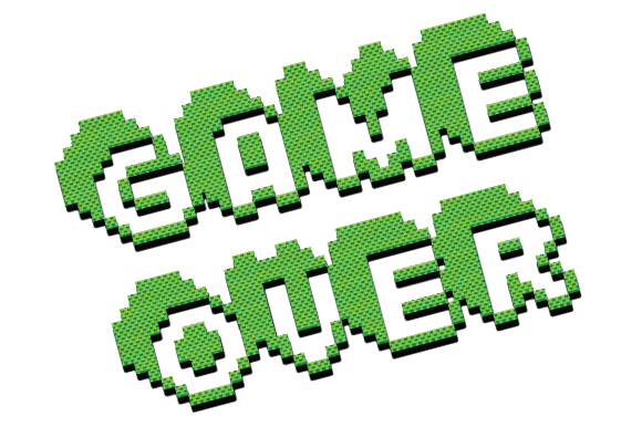 Game Over Design Graphic 3d Text: Crafting Memorable Endings Through Visual Impact