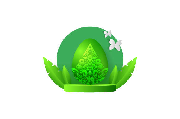 Green Cylinder Podium Design Ideas