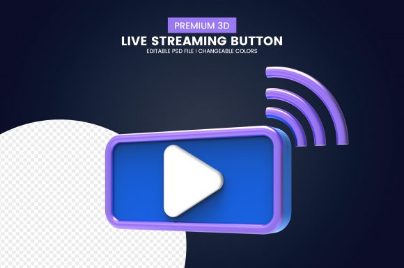 How Social Media 3d Live Button Design Changes Viewer Engagement