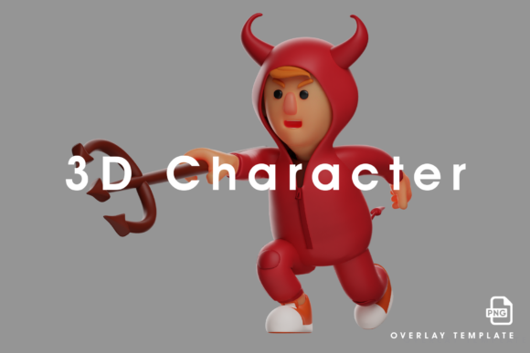 How to Use a 3D Red Devil Design Pointing a Trident in Your Creative and Professional Workflows