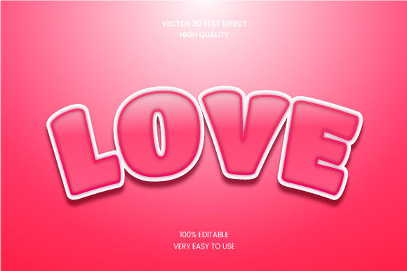 Love 3D Text Effect Mockup Graphic: A Practical Evaluation for Designers and Content Creators