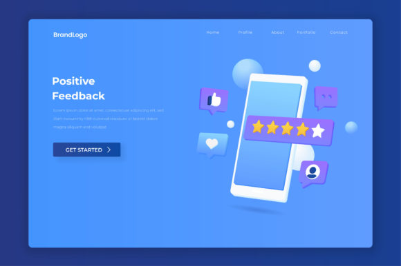 Making Success Visible: The Guide to Positive Feedback 3d Illustration