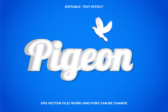 Pigeons Editable 3D Text Effect Design: A Practical Evaluation for Creators and Marketers