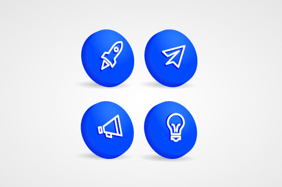 Set of 3d Round Infographic Design: How Circular Visuals Simplify Complex Ideas