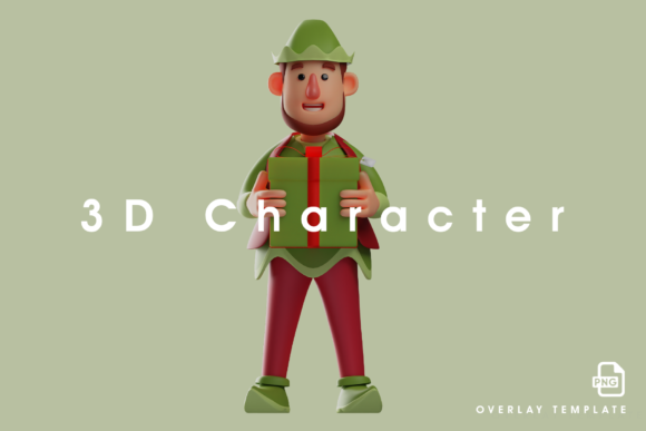 The Strategic Value of 3D Elf Cartoon Design Holding a Gift Box in Modern Digital Engagement